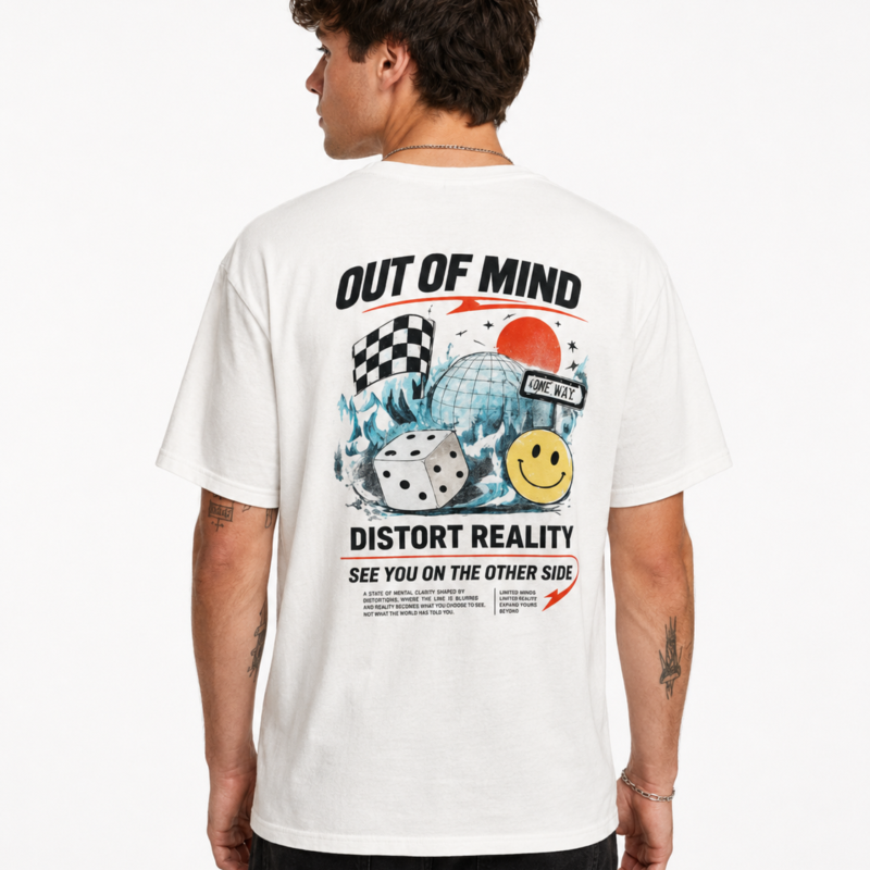 Out Of Mind/Live Nice Tee
