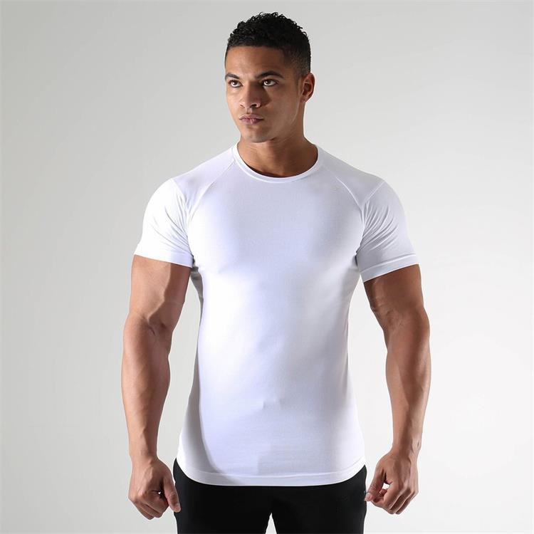 Men’s Fitted Short-Sleeve Raglan T-Shirt