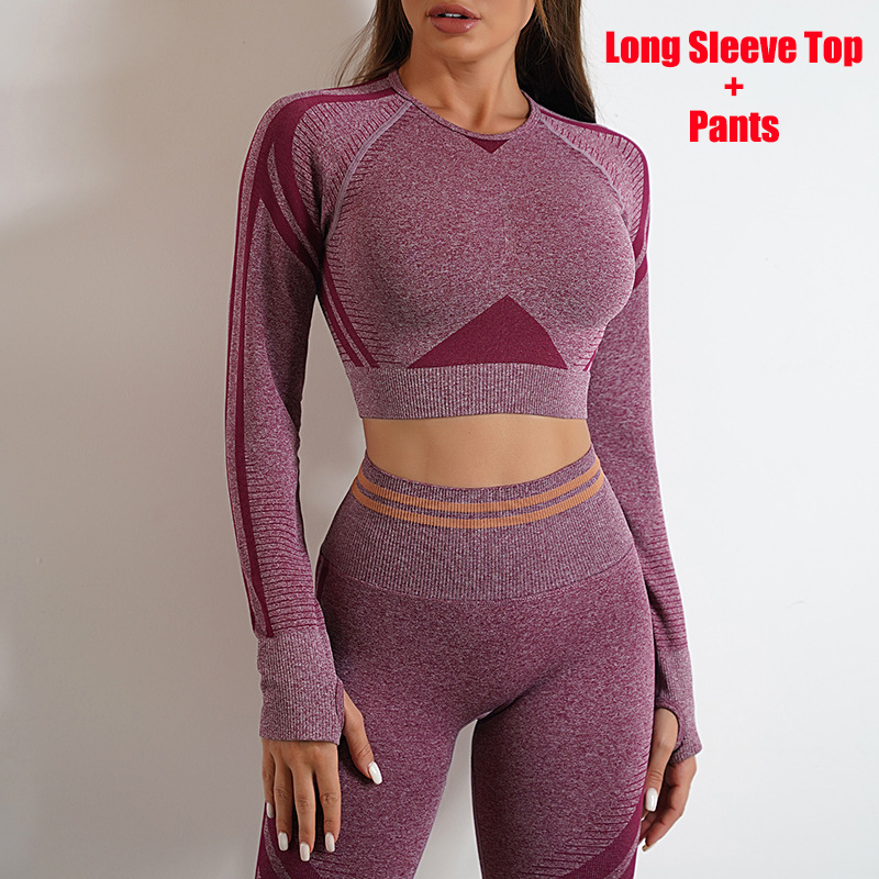 Women’s Seamless Ribbed Activewear Top, Leggings or Set