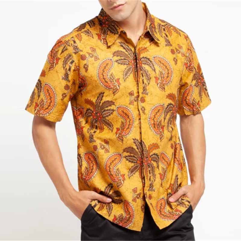 3d Personalized Printing T-shirt Summer Loose Short Sleeve Lapel Shirt Casual Streetwear C