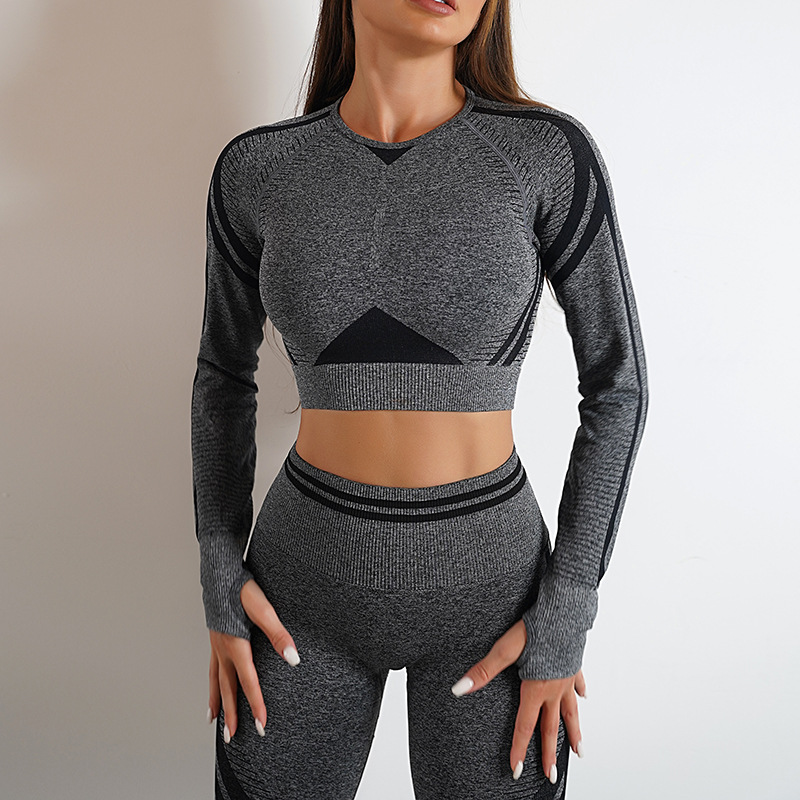 Women’s Seamless Ribbed Activewear Top, Leggings or Set