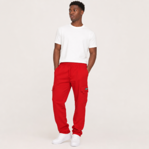 Men’s Cargo Jogger Trousers with Elasticated Waist