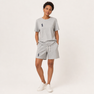 Women’s Graphic T-Shirt and Drawstring Shorts Set
