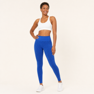 Women’s Textured Seamless High-Waisted Full-Length Leggings